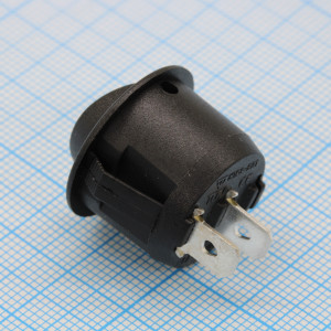 MRS-101-9C3-B, Переключатель клавишный ON-OFF (10A 125VAC, 6A 250VAC)