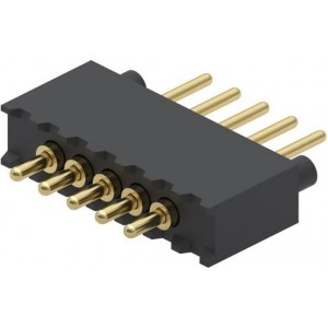 854-22-005-10-001101, Проводные клеммы и зажимы 5P 1R THRU-HOLE .350 HEIGHT CONN