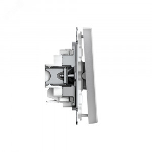 ARTGALLERY 1-клавишный ВЫКЛЮЧАТЕЛЬ, 10АХ, механизм, быстрозажимные клеммы, АЛЮМИНИЙ GAL000311S