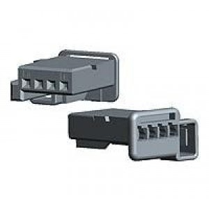 1379029-2, Автомобильные разъемы 4W MQS RECEP HSG POS MAT