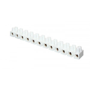 Колодка клеммная 6кв.мм 5А полистирол бел. (уп.10шт) PROxima plc-KK-6-5-ps-w