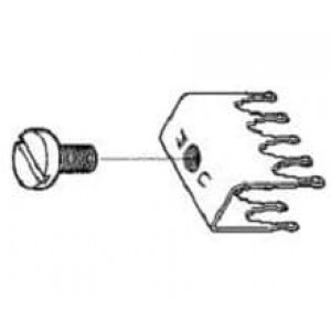 55323-9, Сверхмощные разъемы питания 6P POWER TAP .125