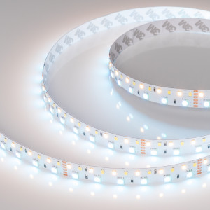 Лента RT-BA180-15mm 24V RGBW-MIX (28.8 W/m, IP20, 5060/2835, 5m) 022707(2), 5-цветная RGB+W+WW лента LUX, светодиоды RGB smd 5060 + smd 2835, 180шт/м (900шт на 5м), белая плата 15мм, скотч 3М. Цвет RGB+БЕЛЫЙ 5800-6500К+ТЁПЛЫЙ 2600-2800К, угол 120°. Питание 24V, мощность 4,8 Вт/м на каждый канал R/G/B, каждый БЕЛЫЙ канал 7,2 Вт/м.