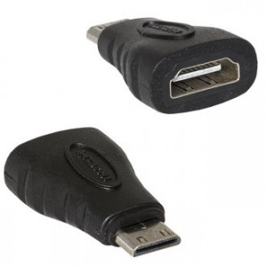 MINI HDMI (M)-HDMI (F), Разъём mini HDMI(вилка)-HDMI(розетка)