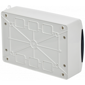 Корпус пластиковый навесной на 12 модулей ЩРН-П-12 IP41 UNION Compact черная прозрачная дверь UIC-KP12-N-12-41-K01