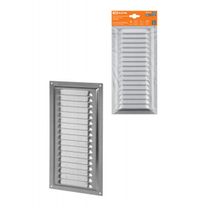 Решетка металл. 150х300, с оцинкованным покрытием, SQ1807-0713