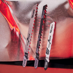 Набор полотен для электролобзика № 2 T101B/T118A/T244D (3 шт./уп.) KR-92-0320