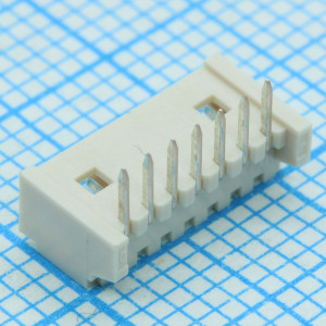 530480710, Разъем штыревой 7 контактов шаг 1.25мм угловой
