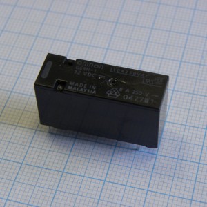 G6R-N-1 12DC, Силовое реле 12VDC 8A SPDT (28,5x10x15мм)