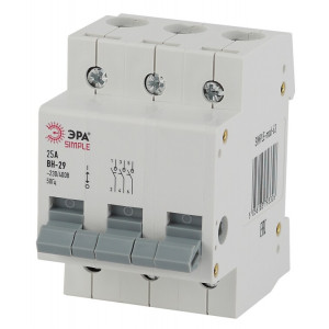 SIMPLE-mod-64 Выключатель нагрузки 3P 25А ВН-29 Б0039254