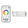 INTELLIGENT ARLIGHT Диммер SMART-SET-PWM-105-52-MULTI-SUF White (12-24V, 5x3A, ПДУ RING 10кн, 2.4G) 036188
