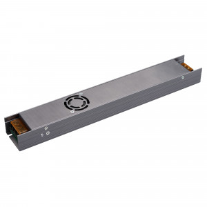 Блок питания ARS-360-24-LF (24V, 15A, 360W) 029754, Источник напряжения с гальванической развязкой для светодиодных изделий. Входное напряжение 176-264 VAC. Выходные параметры: 24 В, 15 А, 360 Вт. Встроенный PFC >0.5. Негерметичный алюминиевый сетчатый корпус IP 20. Габаритные размеры длина 330 мм, ширина