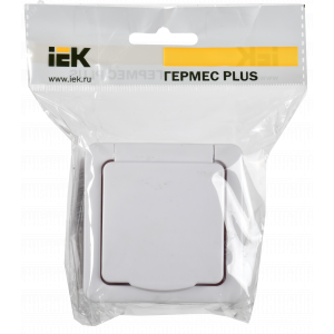 Переключатель проходной 1-кл. ОП Гермес Plus 10А IP54 ВСп20-1-0-ГПБ бел. EVMP12-K01-10-54-EC