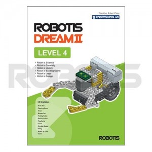 904-0042-201, Комплектующие для систем ROBOTIS ROBOTIS DREAM? Level 4 workbook [EN]