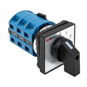 Переключатель кулачковый ПК-1-102 25А 2P «0-1-2-3» PROxima pk-1-102-25