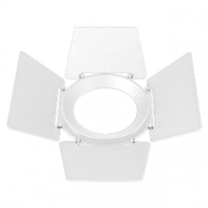 Бленда с посадочным кольцом LGD-NIKA-BDR-R100 (WH) 036006, Бленда для трековых светильников LGD-NIKA с посадочным кольцом. Диаметр 100 мм. Цвет кольца белый, цвет бленды белый.