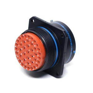 MS3470W14-18P, Круговой мил / технические характеристики соединителя MB 18C 18#20 WALL MT PIN RECEPT W/ FLANGE