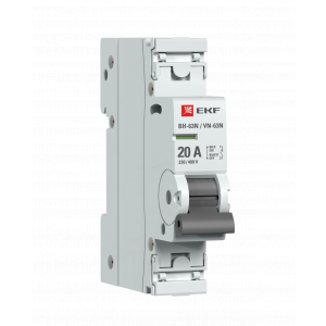 Выключатель нагрузки 1п 20А ВН-63N PROxima S63120