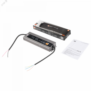 Блок питания для светодиодной ленты 150Вт 6.25А 24В IP67 BSPS влагозащ. метал. Pro JazzWay 5024212