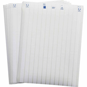 brd67059, LAT-45-707-10 этикетки, материал В-707А, белый матовый полиэстер, размер 12,70 х 9,53 мм, 31 лист, 10075 шт/упак.