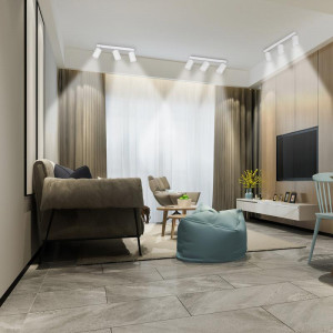 Светильник PDL-R под лампу 3xGU10 макс. 3х15Вт WH 230В IP20 5049369