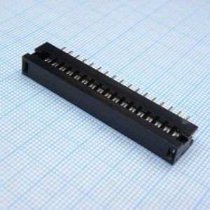 DS1018-342BX, FDC разъем для шлейфа на плату 34pin(2x17), шаг 2.54мм