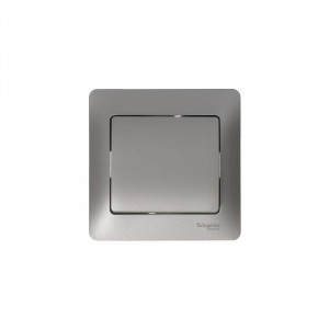 Выключатель 1-кл. СП Glossa 10А IP20 (сх. 1) 10AX механизм платина SE GSL001211