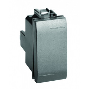 Инвертор (промежуточный переключатель), черный, 1мод. 77031N