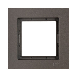 1 - местная рамка, IP44, мокко, пластик Эпика EKF UP1-FPM-01-44