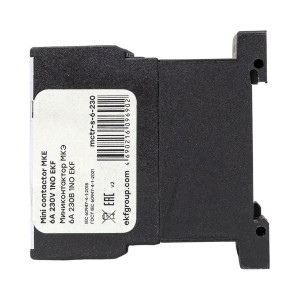 Мини-контактор МКЭ 6А кат. 230В AC 1НО PROxima Mctr-s-6-230