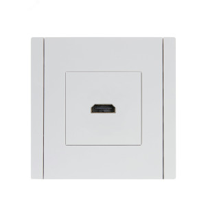 FORTE&PIANO Розетка HDMI FP240 белый IEK FP-H10-K01