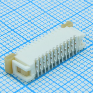 526101272, Разъем FPC 12 контактов шаг 1мм SMD серия Easy-On™ лента на катушке