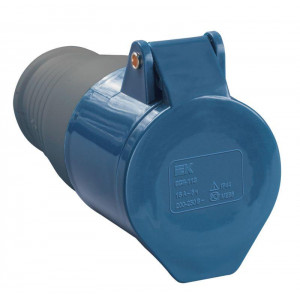 Розетка кабельная 32А 220В 2P+PE ССИ-223 IP44 PSR21-032-3