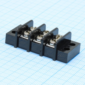 DG49-A-03P-13-00Z(H), Блок барьерных клеммников 3 контакта черный