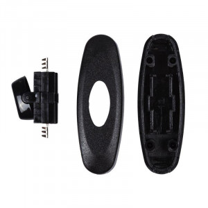 Выключатель для БРА, черный, на провод, Клавишный выключатель на провод 2А 250в ON-OFF