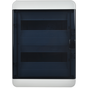 Корпус пластиковый КМПн-24 IP65 черн. прозр. дверь TEKFOR TF5-KP72-N-24-65-K03-K02