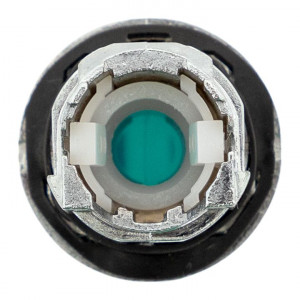 Исполнительный механизм переключателя ХB4 зеленый на 3 положения с фиксацией, с подсветкой с короткой ручкой IP65 EKF XB4BD3FL-G-65