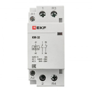 Контактор модульный КМ 32А NО+NC (2 мод.) km-2-32-11