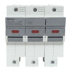 Предохранитель-разъединитель DF 22х58 3Р (тип ПВЦ) EKF