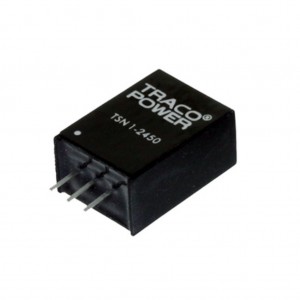 TSN 1-2450, Преобразователь DC/DC вход 12В однополярный выход -5В -1A 3-Pin