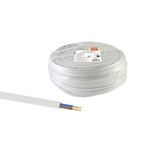 Шнур ШВВПмб 2х0,75 (200м), белый Народный SQ0120-0352