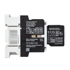 Комплект КМЭ 18А 1NO 400В АС с дополнительными контактами 2НО+2НЗ EKF AVERES ctr-s-18-10-400-av-22