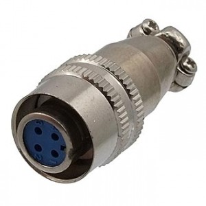 XS9-4(ZN) CABLE JACK, Разъем быстрого соединения, 4-х контактый