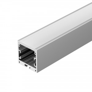 Профиль SL-ARC-3535-LINE-2500 SILVER 025516, Алюминиевый профиль для светодиодных лент и линеек. Цвет - серый RAL9006 (порошковая окраска). Габаритные размеры (LхWхH): 2500x35x35 мм. Ширина площадки для ленты 24 мм. Экраны, заглушки и другие аксессуары приобретаются отдельно. Цена за 1 шт.
