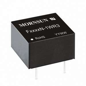 F0503N-1WR3, Преобразователь DC/DC 1 Вт, вход 5 VDC, выход 3,3 VDC, 0,303 A, DIP на плату