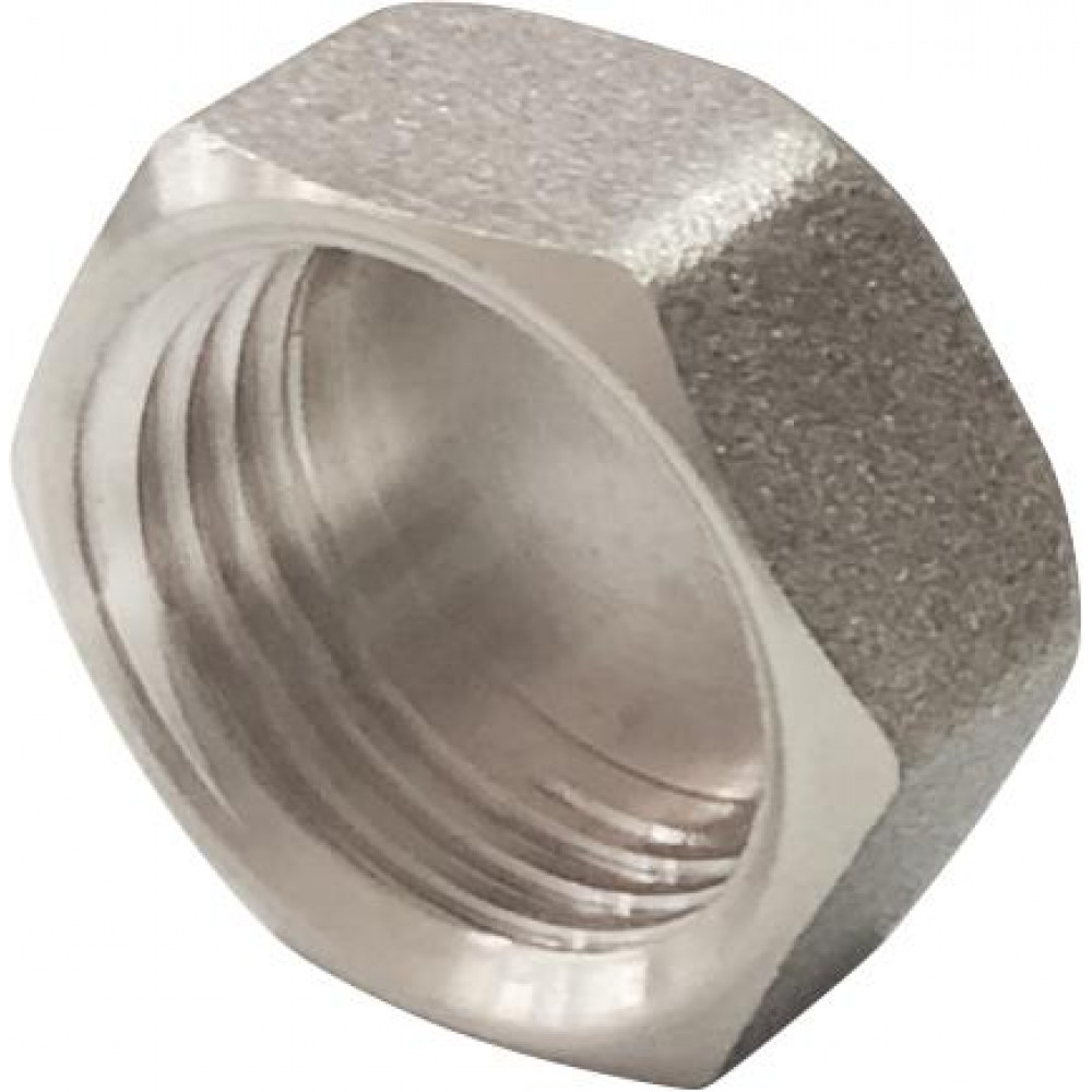 Изображение товара Заглушка никелированная резьбовая ВР 1 1/4 дюйм VALFEX VF.590.N.114