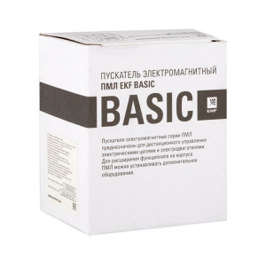 Пускатель электромагнитный серии ПМЛ-2160ДМ 32А 230В asic pml-s-32-230-basic