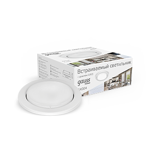 Светильник Tablet Белый, GX53 1/100 GX004