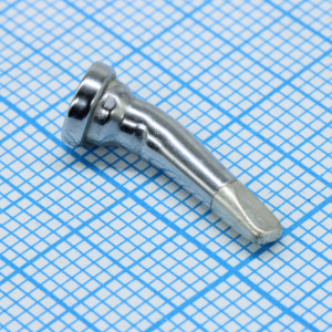 LT BX soldering tip 2.4mm, Жало для паяльника WP80/WSP80/FE75, наклонный 30° клин 2,4х0,8мм, L=20мм