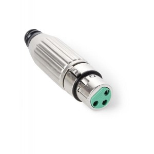 AAA3FPZPKG, Разъемы XLR 3 PIN NI PLATED CONN